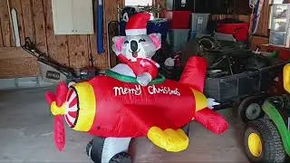 [CHRISTMAS IN JULY] FunFanso Koala Bear in Helicopter INFLATABLE REVIEW