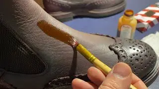 How to Recolor Leather Shoes. Chelsea Boots &ldquo;Santoni&rdquo;.
