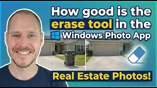 Is the erase tool in the Windows Photo App any good? (Real Estate)