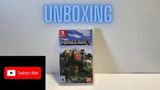 UNBOXING Minecraft for Nintendo Switch