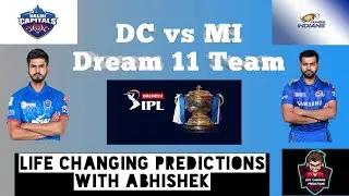 DC vs MI Dream 11 Team  | Final | 60th IPL Match | 10 Nov 2020 | Dubai | Prediction.