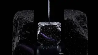 Cutting Element 85 &ndash; Astatine! ⚛️💜 The Rarest Element Ever! #shorts