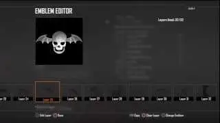 Black Ops 2 Emblem Tutorial: Avenged Sevenfold Logo
