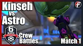 Kinseh vs Astro | RLCS vs Rank A | Rocket League Crew Battles Grand Final - Match 1