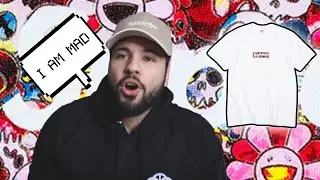 WHAT ABOUT EUROPE?!? Supreme x Murakami COVID-19 Relief Box Logo Tee Release Info