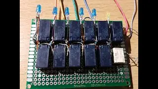 5-bit-counter with 10 relays