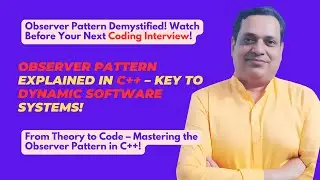 Observer Pattern Explained in C++ – Key to Dynamic Software Systems!