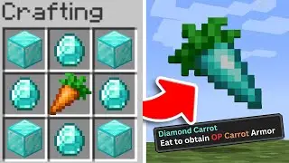 Minecraft But, There Are More Custom Carrots...!!