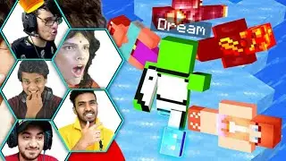 Indian gamers REVENGE in Minecraft 🔴 techno gamerz, bbs, mythpat, live Insaan, fleet, smartypie
