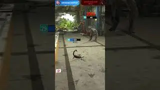 DSUNGASCORPIOS VS ERLIKOSPYX - PVP Battle Jurassic World Alive #jurassicworldalive