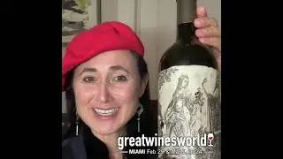 Laura Catena introduces the Malbec Mendoza Malbec Argentino being poured at Great Wines World Miami