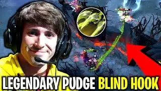 LEGENDARY PUDGE IS BACK..!! Epic Blind Hook Pudge by Dendi 7.27c | Dota 2