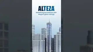 Alteza Glass Railings &ndash; Modern Elegance with Lasting Strength