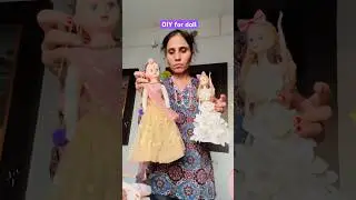 I made such a big thing for the doll / Ghamu Saran / How to make doll accessories easy #shorts #doll