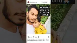 RJ Ashish | Wife No More | Instagram Influencer | Tragic Incident #shorts #rjashishsharma