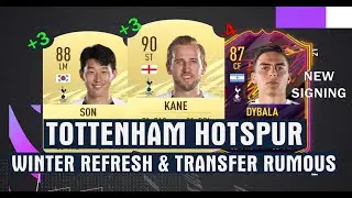 FIFA 21 | TOTTENHAM HOTSPUR WINTER REFRESH RATINGS PREDICTIONS | ft. Kane, Son, Dybala & more