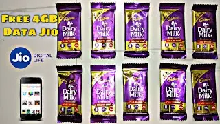 New Cadbury dairy milk Wish Pack || Free Jio 4gb Data || 50 ₹ Cashback || @ScoopChocolate