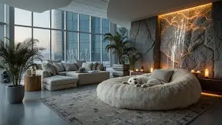 Cozy Bedroom Jazz & Relaxing Winter Ambience | Smooth Jazz for Sleep & Study
