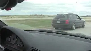 BMW E46 M3 vs 99 Audi B5 a4 1.8t