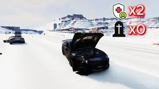 TERRIFYING Realistic High-Speed CRASHES | BeamNG.drive #1&mdash; The Most Brutal Accidents!