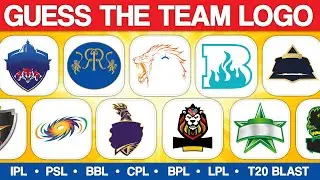 Guess the cricket team from their logo | Guess the league cricket teams | Cricket team logo quiz