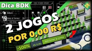 VAI ACABAR R&Aacute;PIDO!! Mais 2 jogos com 100% de desconto para Steam!!