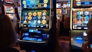 My family are playing Slot Machine at Canley Vale Club 🎰💰💵😍❤️💖