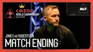 JONES KNOCKS ROBERTSON OUT! [QR4] | Cazoo World Championship 2024