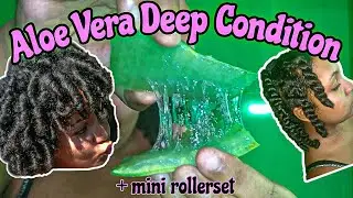 Aloe Vera Deep Condition | Mini Rollerset | Afrolecia