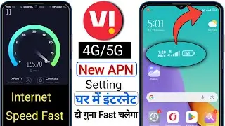 Vi APN Settings 4G/5G | Vi Network Problem Solution | Vi Internet Not Working | Vi Net Problem | Fix