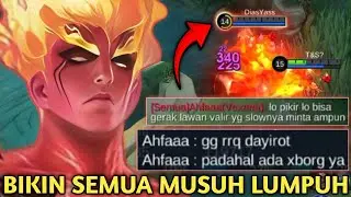 VALIR EFEK SLOWNYA NGESELIN BANGET! SEMUA MUSUH DIBIKIN LUMPUH SAMPE EMOSI & BERANTEM!MOBILE LEGENDS