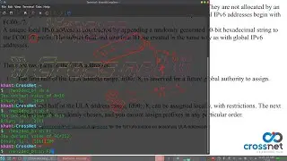 IPv6  - Unique Local Address FC00 and FD00