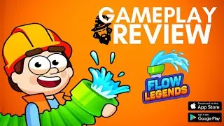 Flow Legends Gameplay - Pipe Games - Casual Azur Games - Review - First Impressions