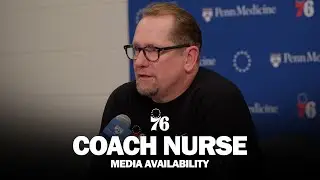 Philadelphia 76ers Postgame Media Availability 🎙️ | Coach Nurse | 11.17.25