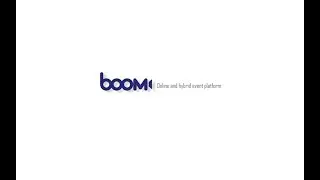 boom virtual and hybrid event platform