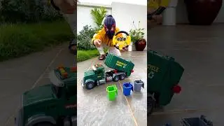 New big remote control garbage truck unboxing
