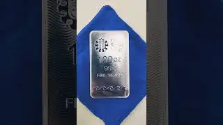 100 oz BRITANIA .999 F.S. #fypage #viralvideo #money #collection #silver #heavy #weight