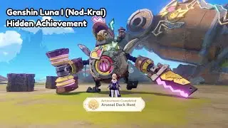 Genshin Luna Hidden Achievement (Arsenal Duck Hunt) Knuckle Duckle World Boss