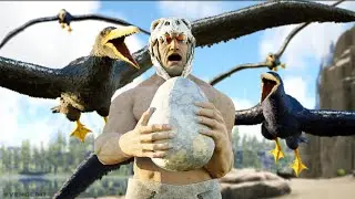 I Tried Stealing Their EGGS And it Went South... - Ark Modded (The Hunted E2)