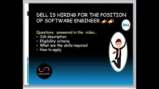 Dell Off Campus Drive💥|Software Engineer💥|3-8LPA💥