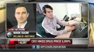 Fox Business News - CEO Hikes Drug Prices 5,000 percent