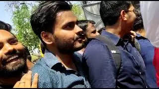 DU STUDENT OBE PROTEST...AT ART FACULTY