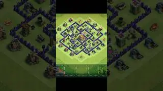 TH 7 Defence Base Anti 3 Stars #shorts #shortvideos #youtubeshorts #coc #short #clashofclans #gxkul