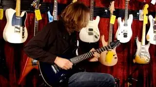 Suhr Modern Trans Whale Blue Burst with Dr. Z Maz 8