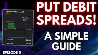 PUT DEBIT SPREADS - MY FAVORITE STRATEGY FOR BEGINNERS!