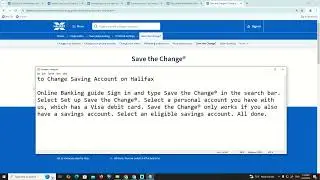How to Change Saving Account on Halifax