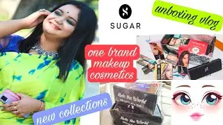 Unboxing Video| Sugar cosmetics|My Makeup products|New collection