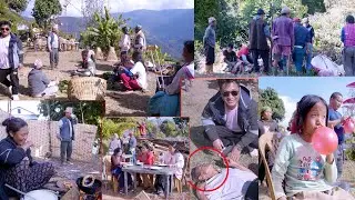 first day of our daughter AGE CEREMONY in  village | all villagers came to help us@bhumicooking