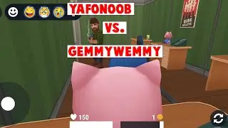 GemmyWemmy vs. YAFONOOB, Who will win?!? Hide Online: Props vs. Hunters Prop Hunt!
