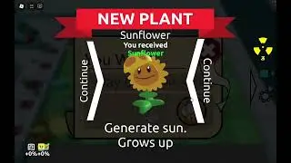 Playing Hybrid Plants vs The Undead! | Roblox.